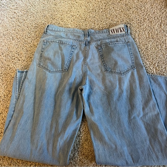 MOTHER Snacks 
FUN DIP PUDDLE JEAN LOTS OF NIBBLES - Picture 10 of 11